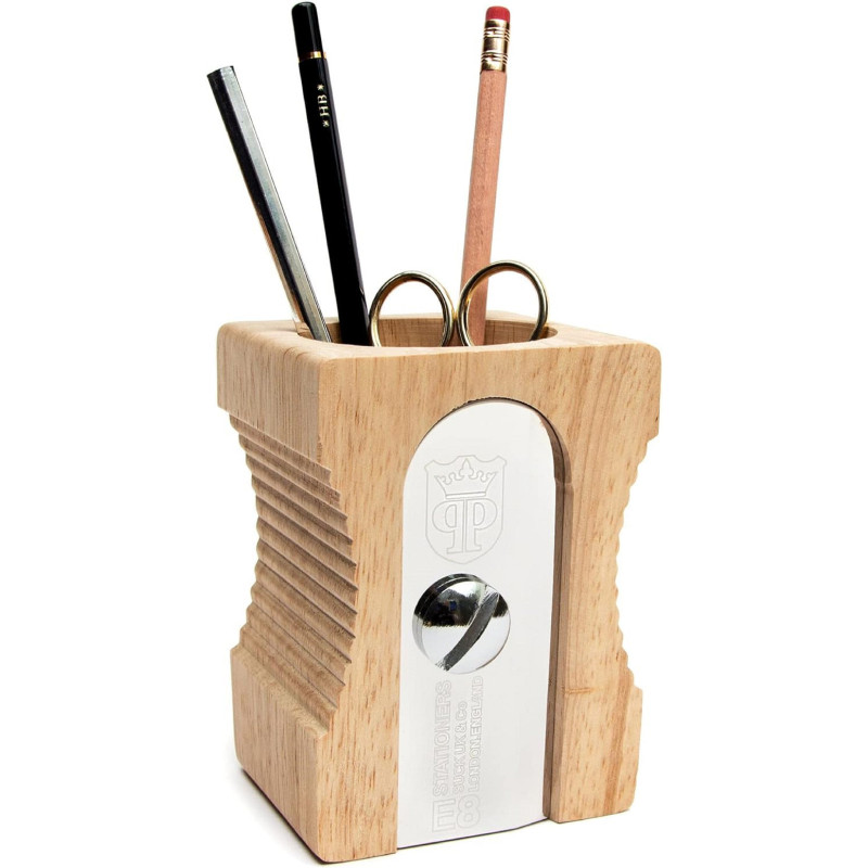 Pen Holder, Wooden Desk Tidy, Currently priced at £15